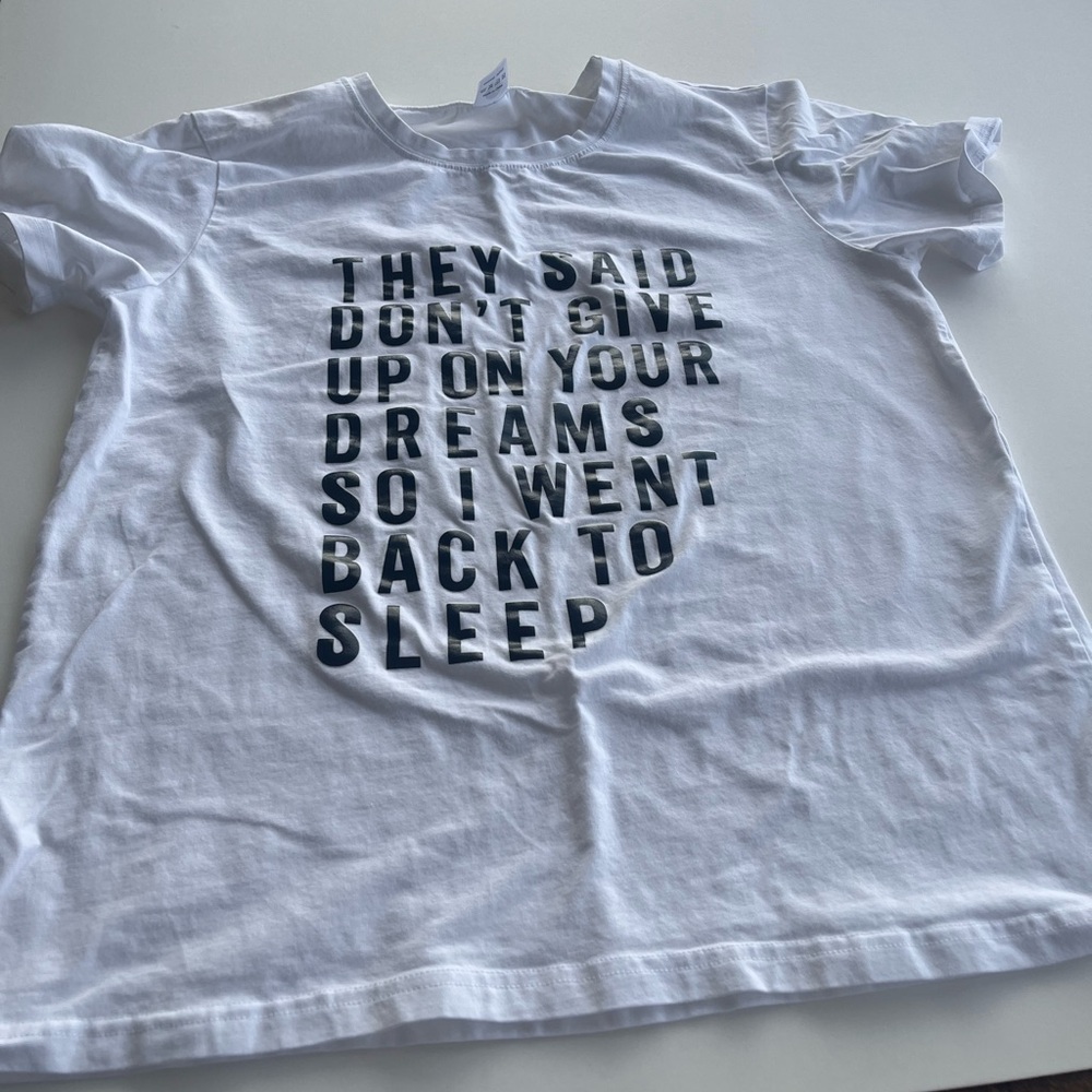 White Graphic Short Sleeve Tee